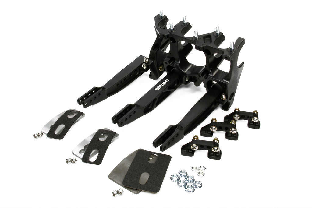 TILTON 72-616 - Triple Pedal Assy. Alum Underfoot Mount image