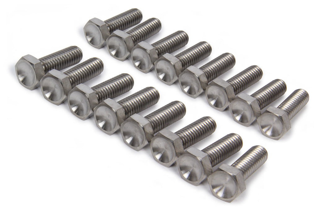 Ti22 PERFORMANCE 1010 - Bead Lock Bolt Kit 16pcs Titanium 1in Long image