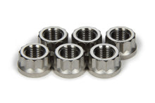 Load image into Gallery viewer, Ti22 PERFORMANCE 1054 - Torque Tube Nut Set 6pcs Titanium 12pt image