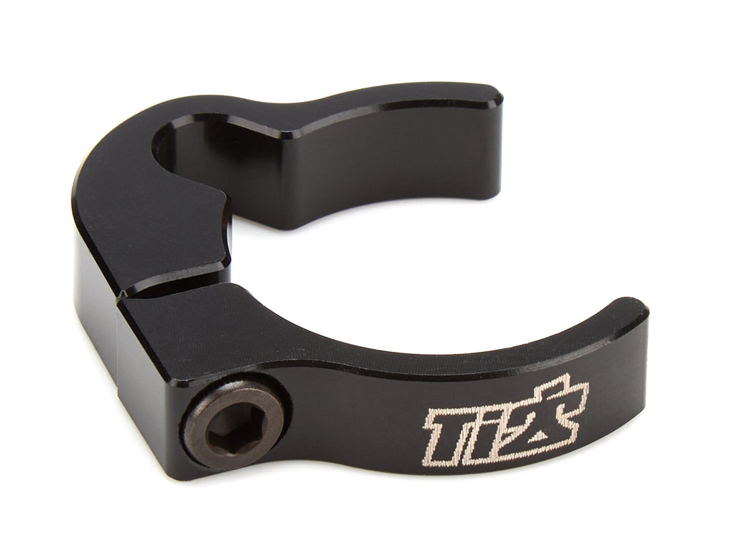 Ti22 PERFORMANCE 4530 - Brake Line Clamp 1.25in Aluminum Black image