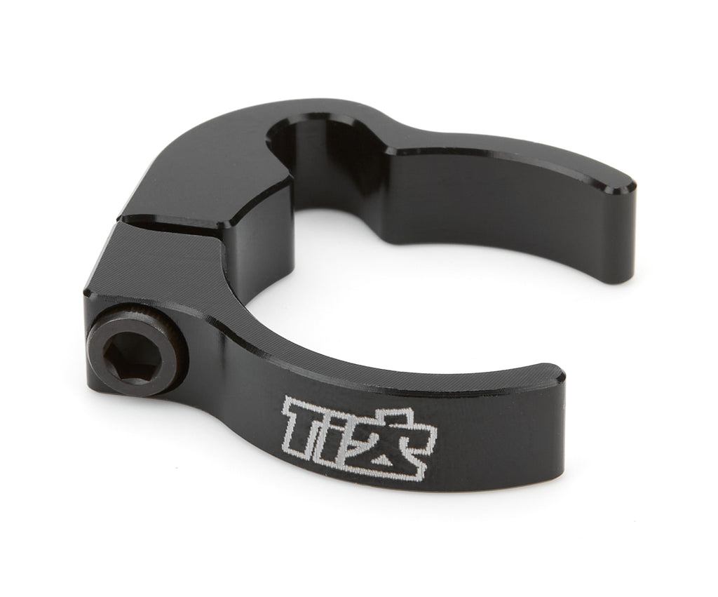 Ti22 PERFORMANCE 4532 - Brake Line Clamp 1.38in Aluminum Black image