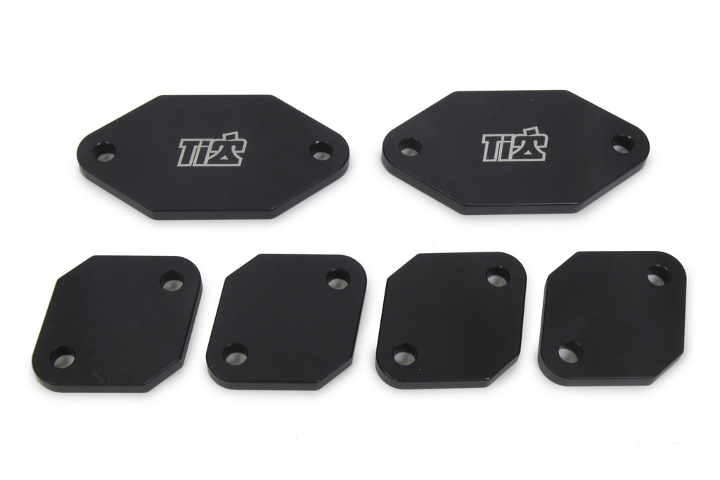 Ti22 PERFORMANCE 5124 - Exhaust Port Blockoffs Aluminum Standard Port image