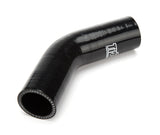 45 Degree Bend 1-1/2in Silicon Hose Black