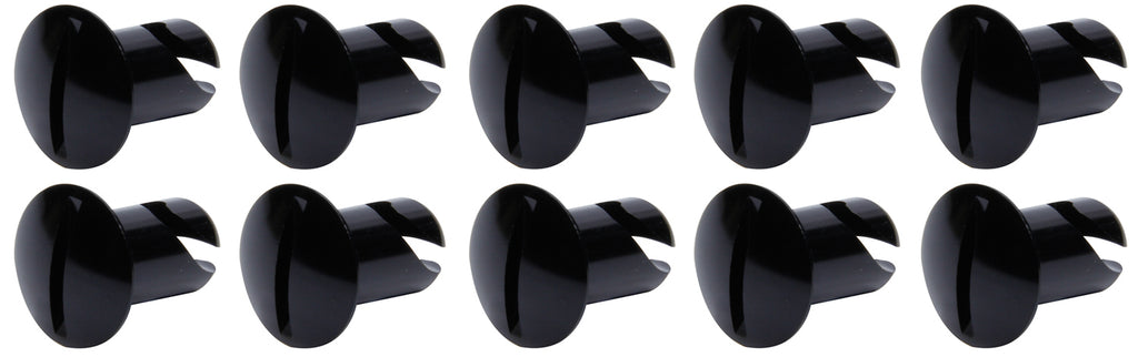 Ti22 PERFORMANCE 8102 - Oval Head Dzus Buttons .500 Long 10 Pack Black image