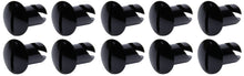 Load image into Gallery viewer, Ti22 PERFORMANCE 8102 - Oval Head Dzus Buttons .500 Long 10 Pack Black image