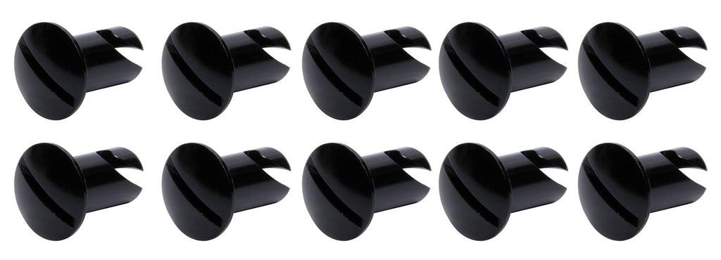 Ti22 PERFORMANCE 8106 - Oval Head Dzus Buttons .550 Long 10 Pack Black image