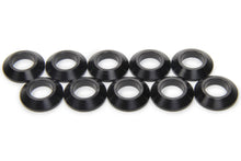 Load image into Gallery viewer, Ti22 PERFORMANCE 8221-10 - Tapered Spacers 1/2in ID 1/4in Thick Black 10pk image