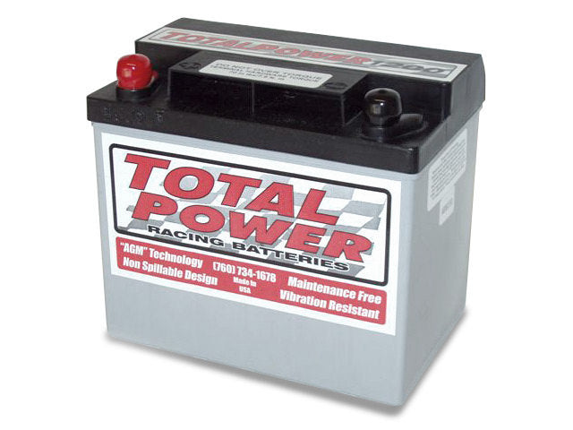 TOTAL POWER BATTERY TP1200 - 24lb Racing Battery 385 CCA 600CA image