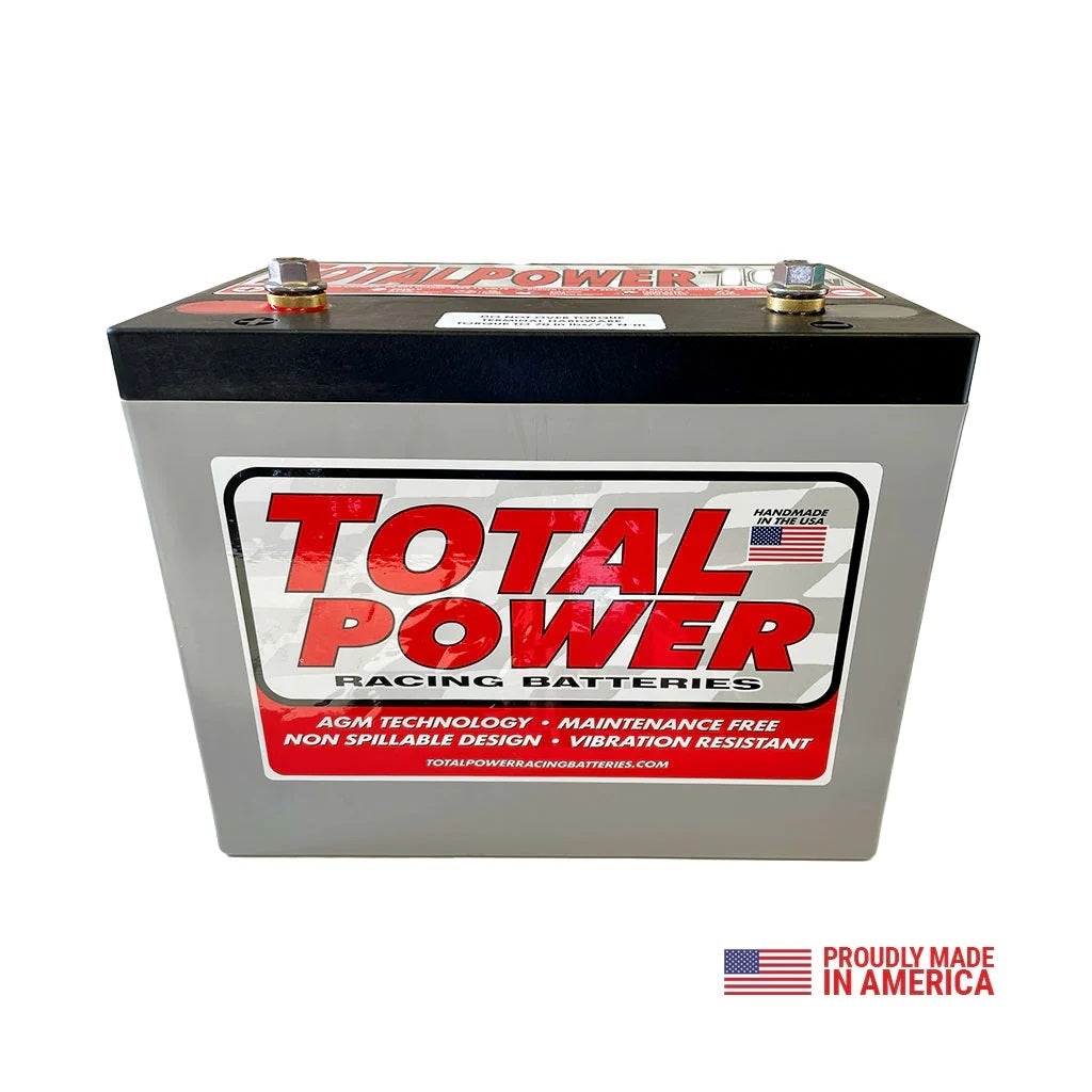 TOTAL POWER BATTERY TP16V - 16V Racing Battery AGM 725CA 42lbs. image