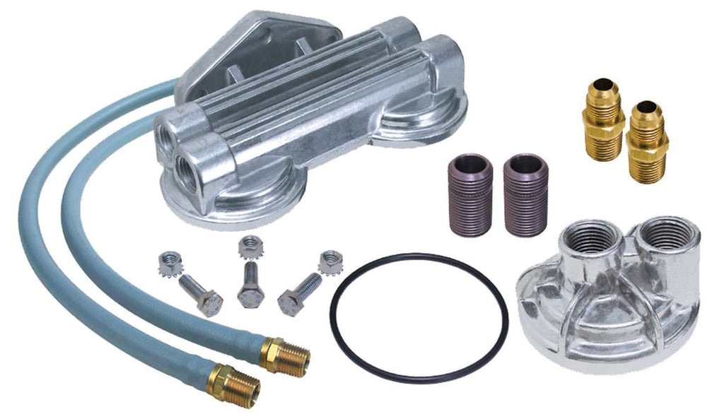 TRANS-DAPT 1250 - 88-96 Chev V8 4WD PU On- ly SBC Dual Filter Reclo image