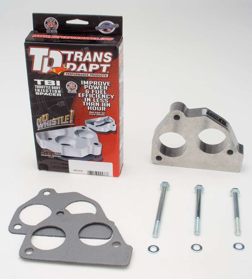 TRANS-DAPT 2733 - 86-92 SBC Ported Throttle Body Spacer image