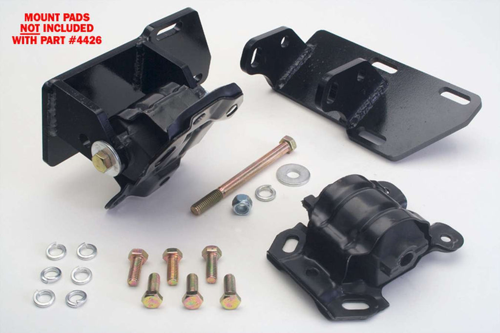 TRANS-DAPT 4426 - SBC Into 4WD S-10 Conver Motor Mounts image