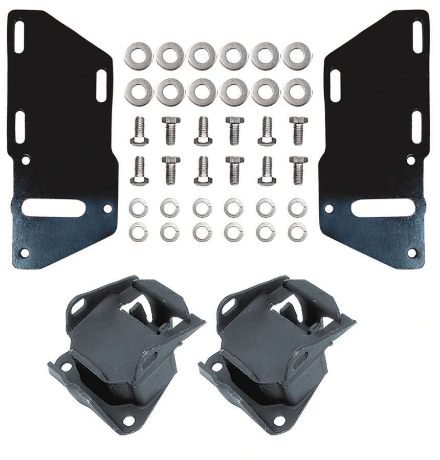 TRANS-DAPT 4671 - 82-97 S-10 2wd 4.3L To SBC Motor Mounts image