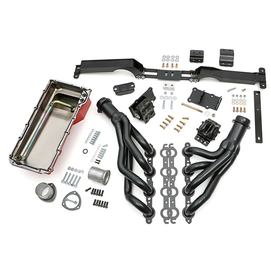 TRANS-DAPT 48061 - Swap In A Box Kit LS Eng ine Into 82-88 GM G-Body image