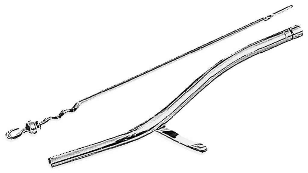 TRANS-DAPT 4995 - Th400 Chrome Dipstick 24in image