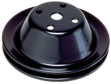 Load image into Gallery viewer, TRANS-DAPT 8600 - SBC SWP Water Pump Pulley 1 Groove Black image