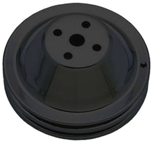 Load image into Gallery viewer, TRANS-DAPT 8601 - SBC SWP Water Pump Pulley 2 Groove Black image