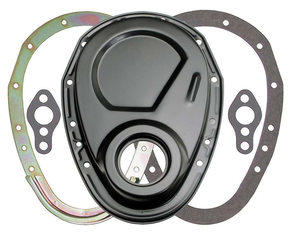 TRANS-DAPT 8638 - SBC Black 2pc Timing Cover image