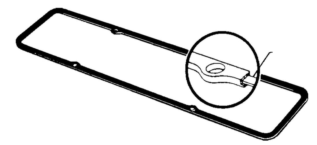 TRANS-DAPT 9168 - Sb Chevy Vlv Cvr Gaskets  image