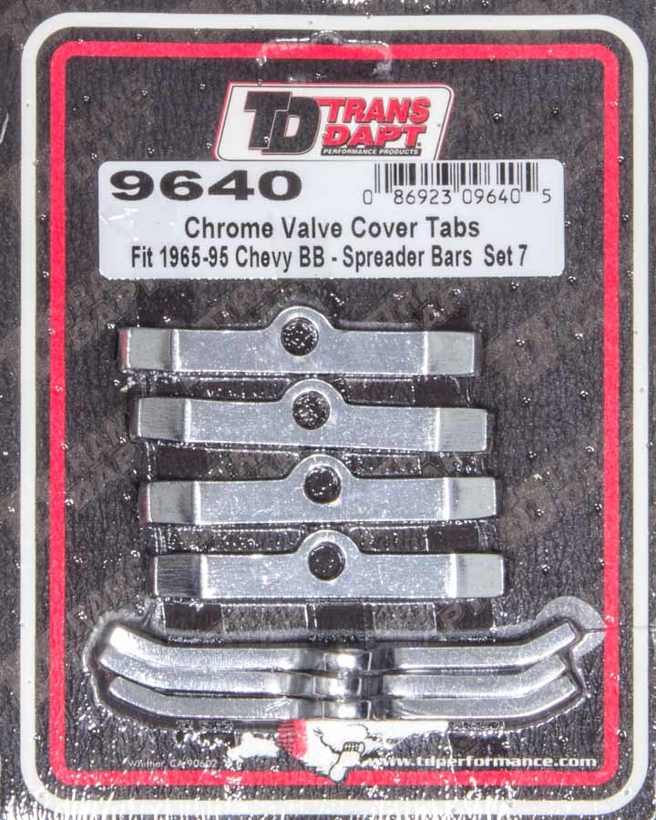 TRANS-DAPT 9640 - Bb Chevy V.C. Tabs (7)  image