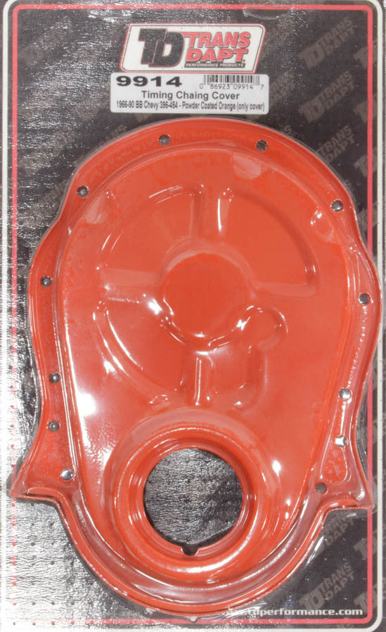 TRANS-DAPT 9914 - BBC Orange Timing Cover  image