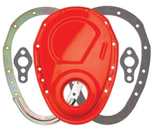 Load image into Gallery viewer, TRANS-DAPT 9923 - SBC 2pc Timing Cover Orange image