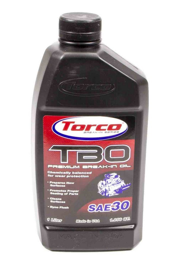 TORCO A100030CE - TBO 30W Premium Break-In Oil 1 Liter Bottle image