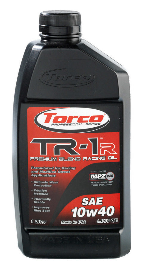 TORCO A141040CE - TR-1 Racing Oil 10W40 1 Liter image