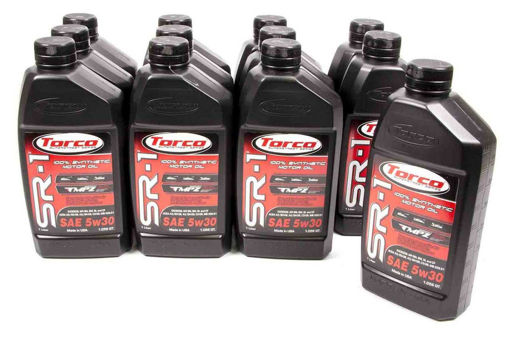 TORCO A160530C - SR-1 Synthetic Oil 5w30 Case/12 image