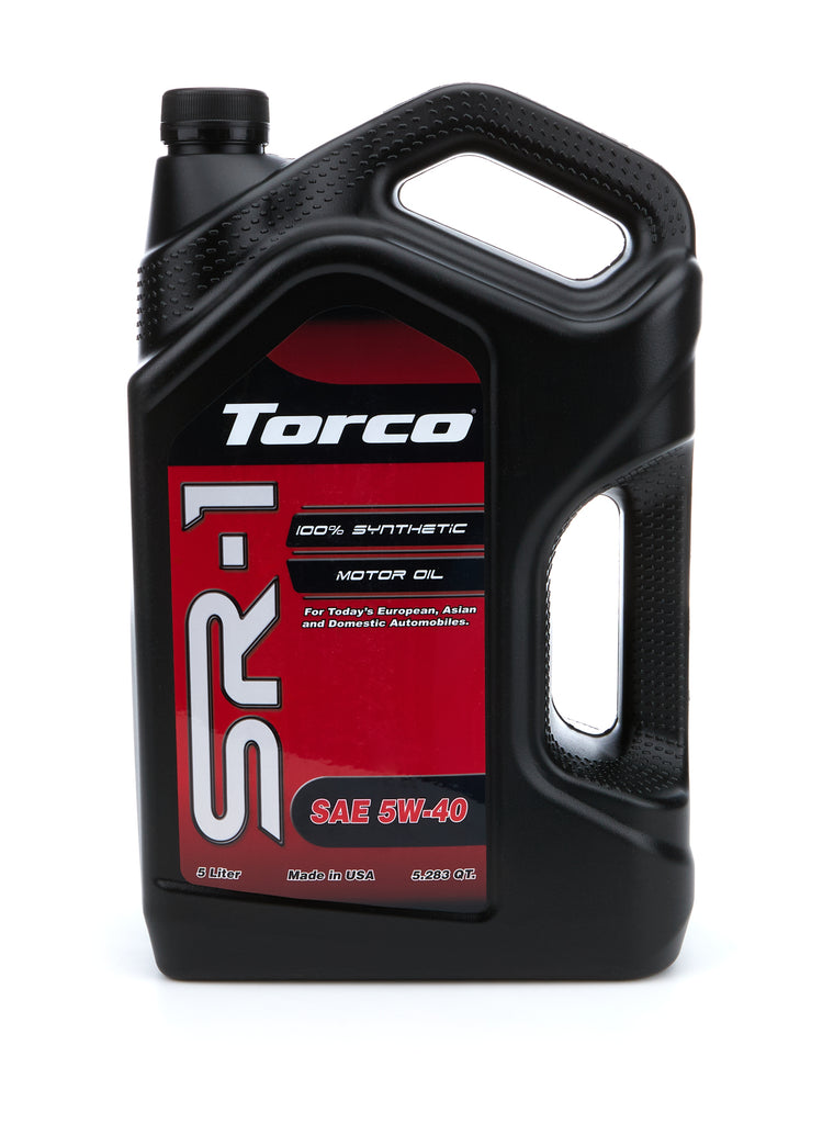 TORCO A160540LE - SR-1 Synthetic Oil 5w40 5 Liter Bottle image