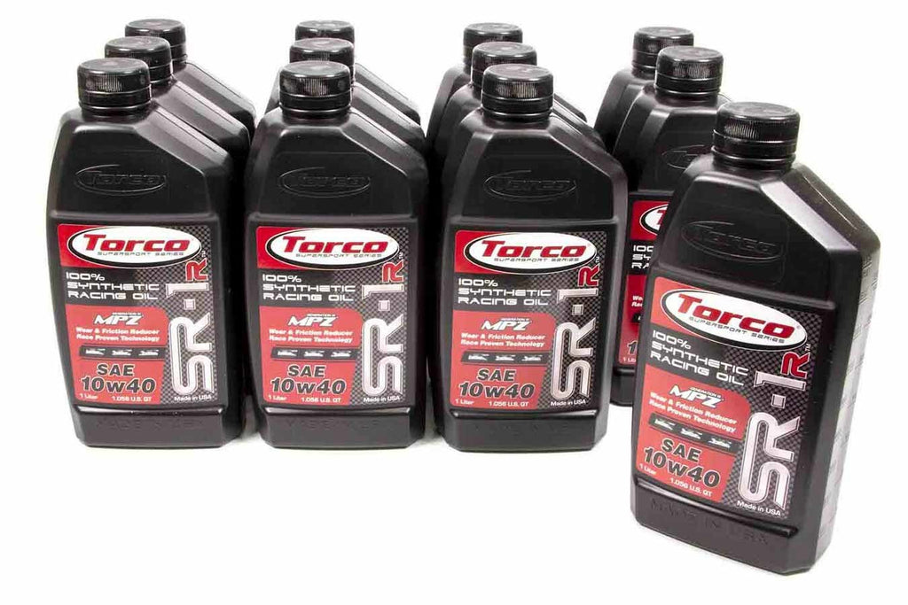 TORCO A161044C - SR-1 Synthetic Oil 10w40 Case/12 image