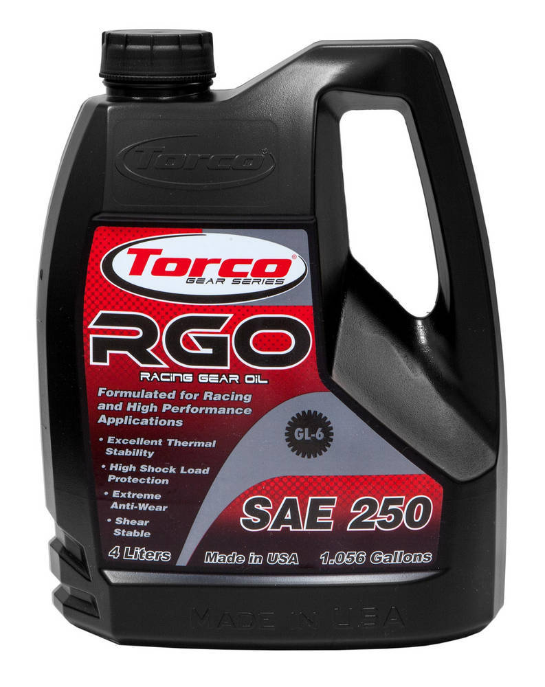 TORCO A240250S - RGO Racing Gear Oil 250- 4x4-Liter image