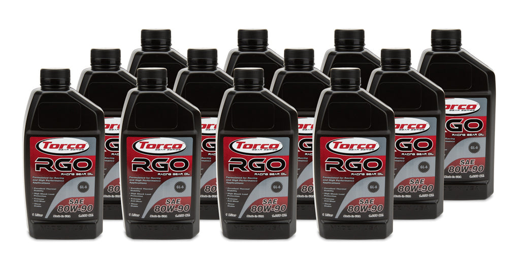 TORCO A248090C - RGO 80w90 Racing Gear Oil Case/12-1 Liter image