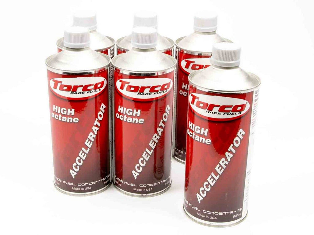 TORCO F500010T - Unleaded Fuel Acceleratr Case/6-32oz Bottle image