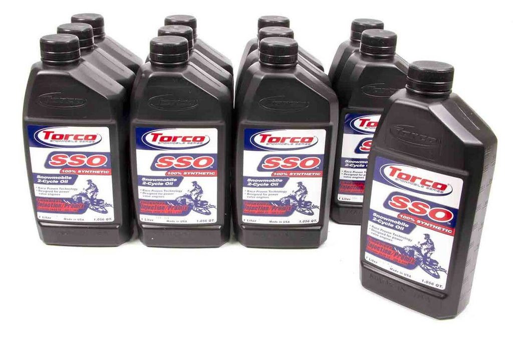 TORCO S960066C - SSO Synthetic 2 Cycle Snowmobile Oil Case/12 image