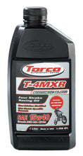 Load image into Gallery viewer, TORCO T671544C - T-4MXR Four Stroke Racin g Oil 15w40-12x1-Liter image