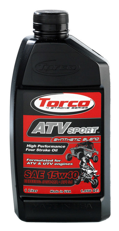 TORCO T691540CE - ATV Sport Four Stroke Ra cing Oil 15w40-1-Liter B image