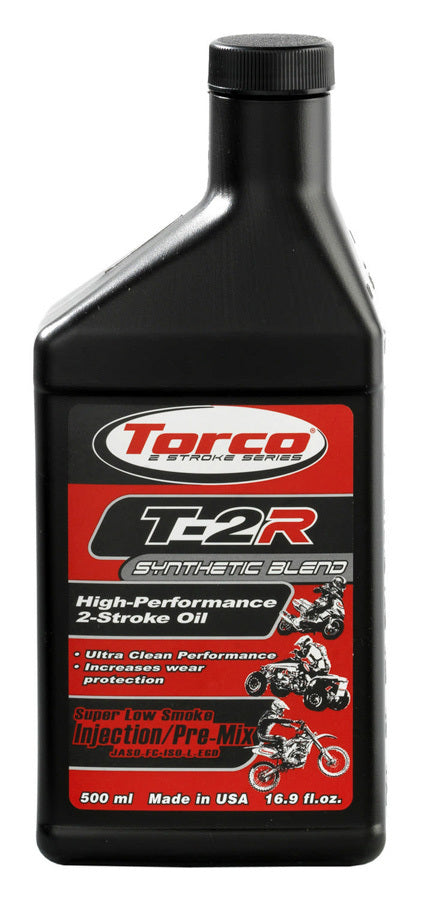 TORCO T920033Y - T-2R Two Stroke High Per formance Oil-12x500-ML image