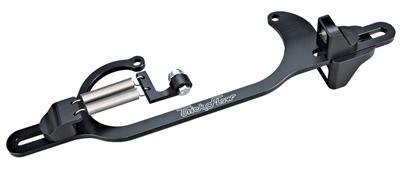 TRICK FLOW TFS-20000 - Throttle cable bracket 4150/4165 Black Anodized image