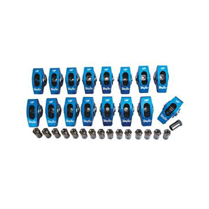TRICK FLOW TFS-51400520 - Roller Rocker Arm Set SBF 1.6 Ratio 7/16 studs image