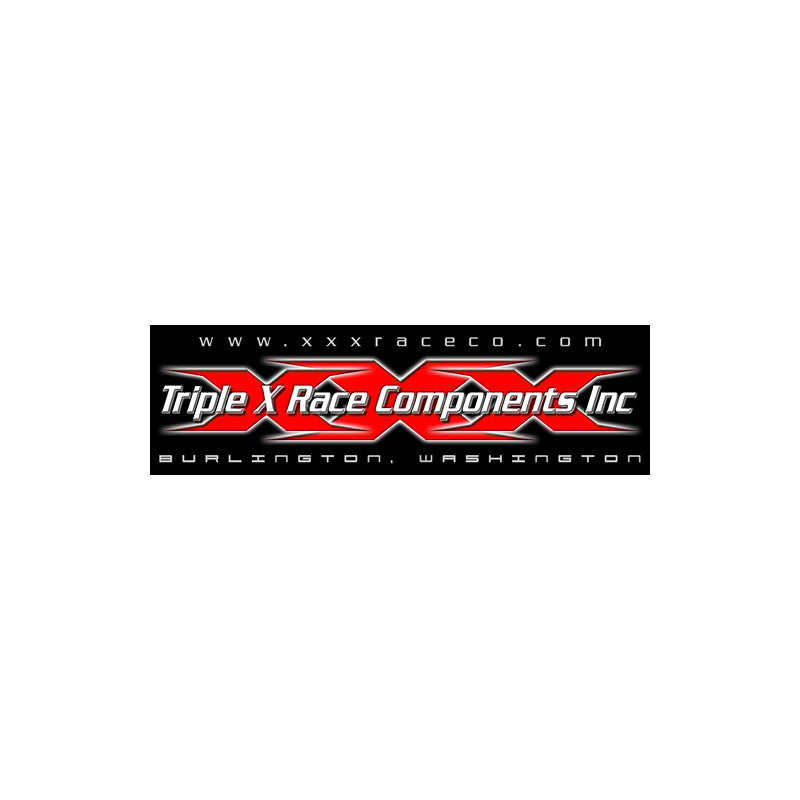 TRIPLE X RACE COMPONENTS AV-0001 - Triple X Decal 3x10  image