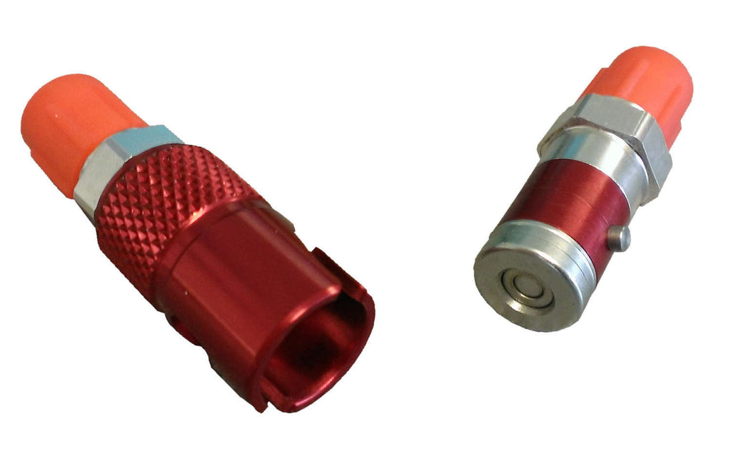 TRIPLE X RACE COMPONENTS BK-9283 - Quick Disconnect Brake Fitting Aluminum Red image