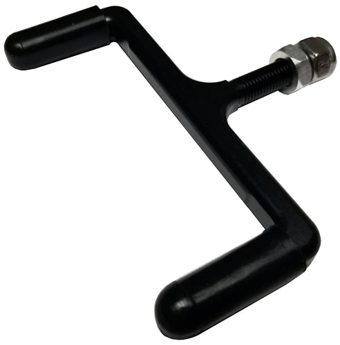 TRIPLE X RACE COMPONENTS CH-1465BLK - Radiator Support Fork Style Aluminum Black image