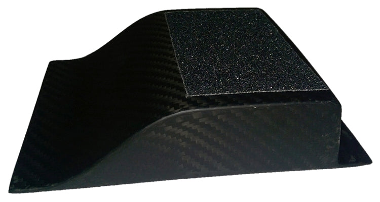 TRIPLE X RACE COMPONENTS CH-6335CF - Heel Riser Carbon Fiber 1-1/2in image