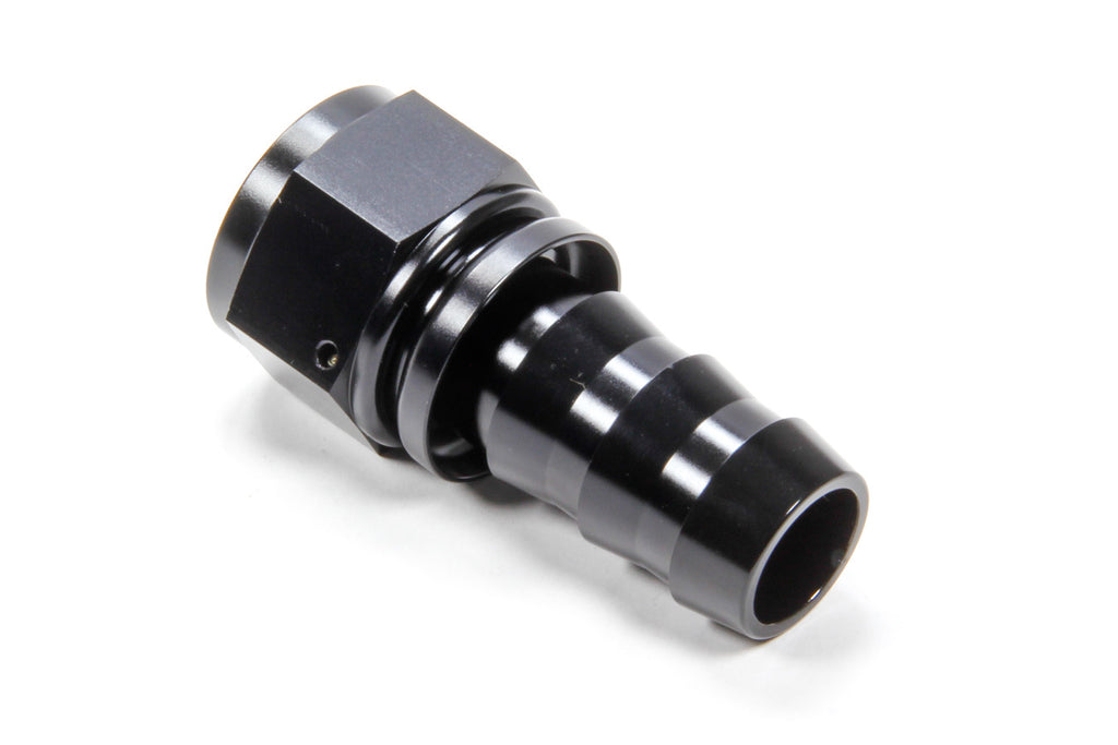 TRIPLE X RACE COMPONENTS HF-10016-BLK - #16 Straight Hose End Push Lock image