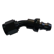 Load image into Gallery viewer, TRIPLE X RACE COMPONENTS HF-13008-BLK - #8 30 Degree Hose End Push Lock image