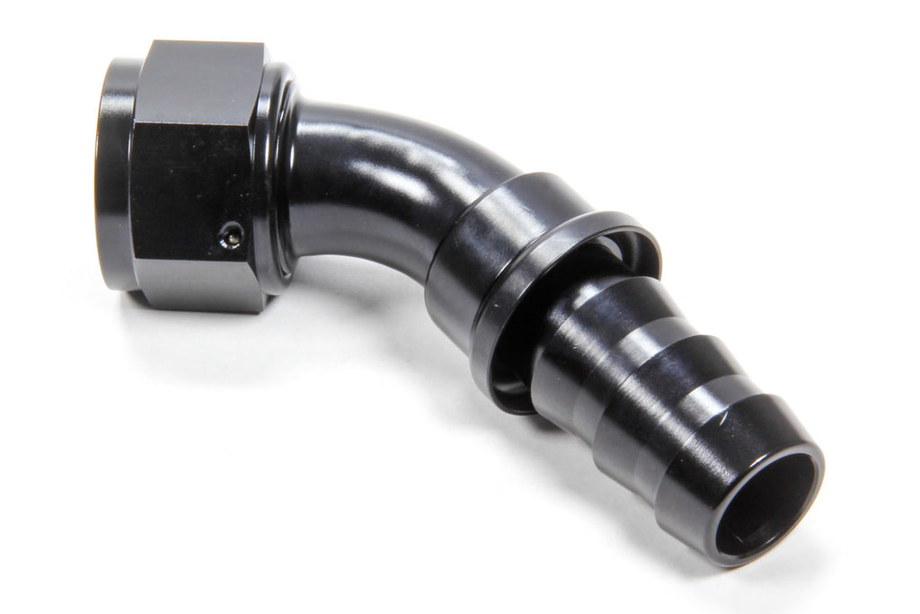 TRIPLE X RACE COMPONENTS HF-14516-BLK - #16 45 Degree Hose End Push Lock image