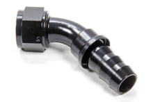 Load image into Gallery viewer, TRIPLE X RACE COMPONENTS HF-14516-BLK - #16 45 Degree Hose End Push Lock image