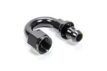 Load image into Gallery viewer, TRIPLE X RACE COMPONENTS HF-18008-BLK - #8 180 Degree Hose End Push Lock image