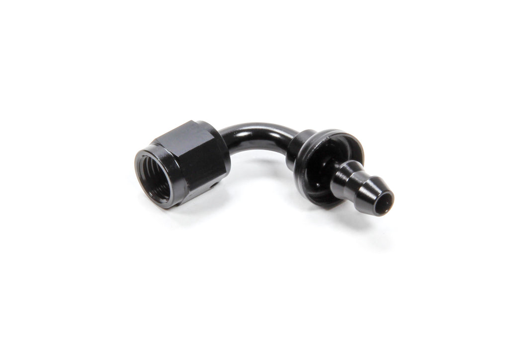 TRIPLE X RACE COMPONENTS HF-19004-BLK - #4 90 Degree Hose End Push Lock image